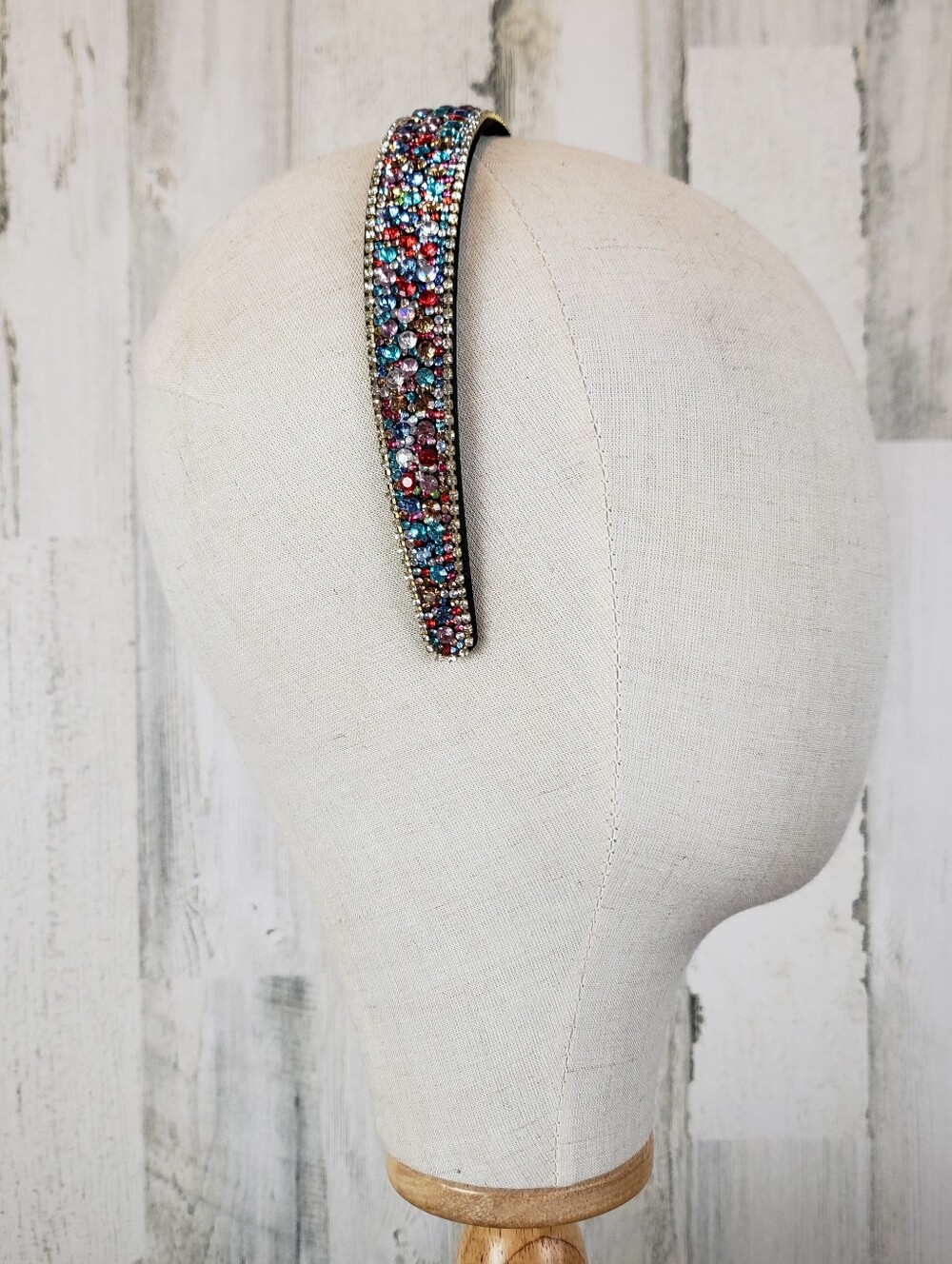 Multicolor Crystal Headband